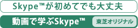 Skype(TM)が初めてでも大丈夫　動画で学ぶSkype(TM)　[東芝オリジナル]