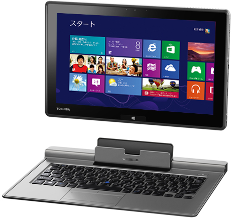 タッチ対応デタッチャブルウルトラブック dynabook V713 トップページ