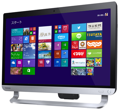 TOSHIBA dynabook REGZA PC D51/32MB - Windowsデスクトップ