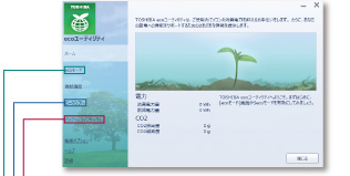TOSHIBA ecoユーティリティイメージ