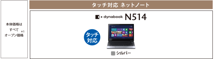 ＜ジャンク品＞東芝ノートPC dynabook N514/25K