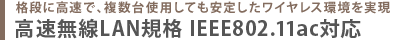 iiɍŁAgpĂ肵CX  LANKi IEEE802.11acΉ