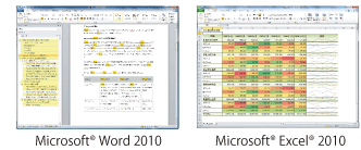 Microsoft(R) Word 2010AMicrosoft(R) Excel(R) 2010