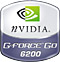 NVIDIA(R) GeForce(TM) FX Go6200ロゴ