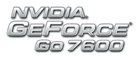 NVIDIA(R) GeForce(TM) Go 7600ロゴ