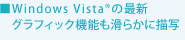 Windows Vista(R)̍ŐVOtBbN@\炩ɕ`