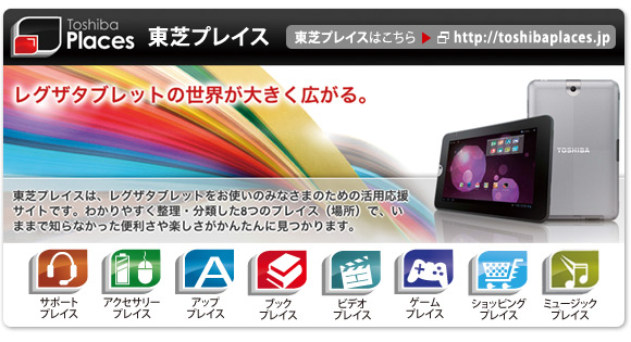 東芝タブレット REGZA Tablet AT300/24C