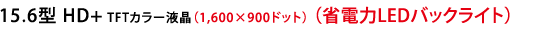 15.6^ HD+ TFTJ[ti1,600~900hbgj iȓdLEDobNCgj