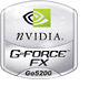 NVIDIA(R) GeForce(TM) FX Go5200 ロゴ