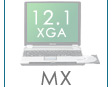 12.1型XGA　dynabook SS MX