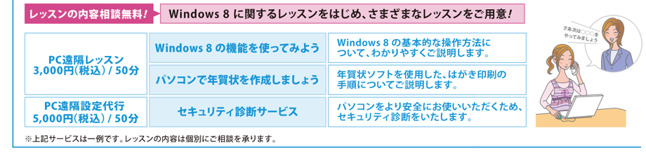 bX̓ek!Windows 8 Ɋւ郌bX͂߁A܂܂ȃbXp!@PCubX 3,000~iōj/50yWindows 8 ̋@\gĂ݂悤zWindows 8 ̊{Iȑ@ɂāA킩₷܂Byp\RŔN쐬܂傤zN\tggpA͂̎菇ɂĂ܂BPCuݒs 5,000~iōj/50yZLeBffT[rXzp\RSɂg߁AZLeBff܂BLT[rX͈łBbX̓e͌ʂɂk܂B