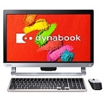 dynabook D61 PD61TBP-BWA デスクトップ型PC D61/T 仕様 2015秋冬モデル プレシャスブラック 21.5型 大画面