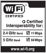 Wi-Fi Capabilites Label