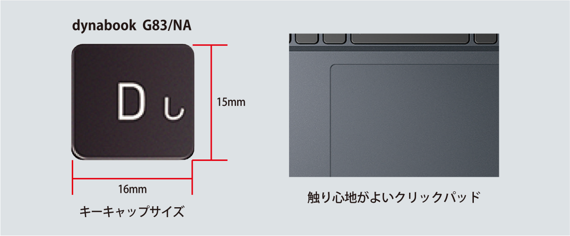 キーボード＆クリックパッド