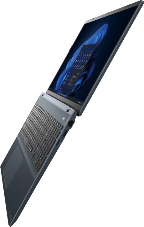 180度開く液晶ディスプレイイメージ