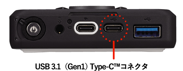 USB 3.1（Gen1） Type-Cコネクタ
