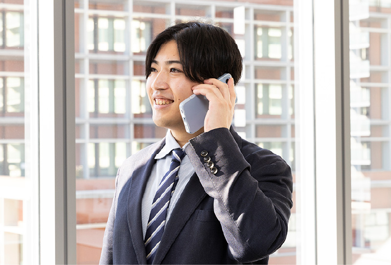 仕事中のT.T さん