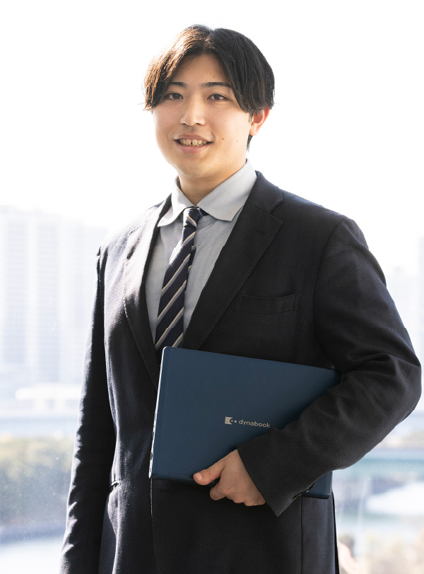 営業部 2021年 新卒入社　T.T さん