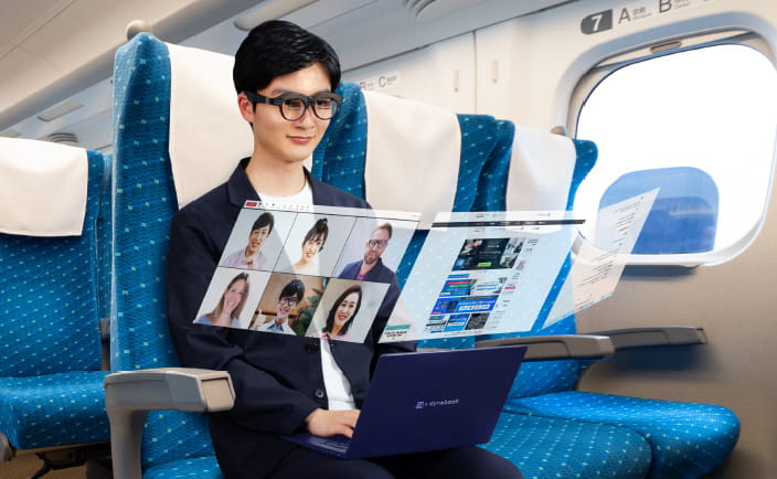 dynaEdge XRワークスペース画面