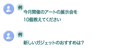 質問例イメージ
