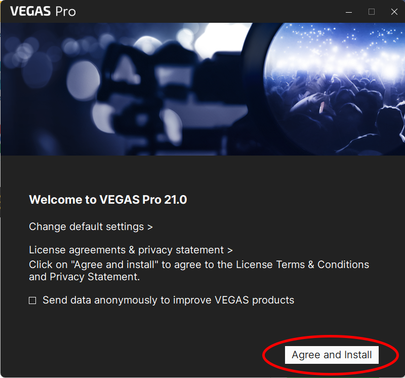 VEGAS Proインストール手順6