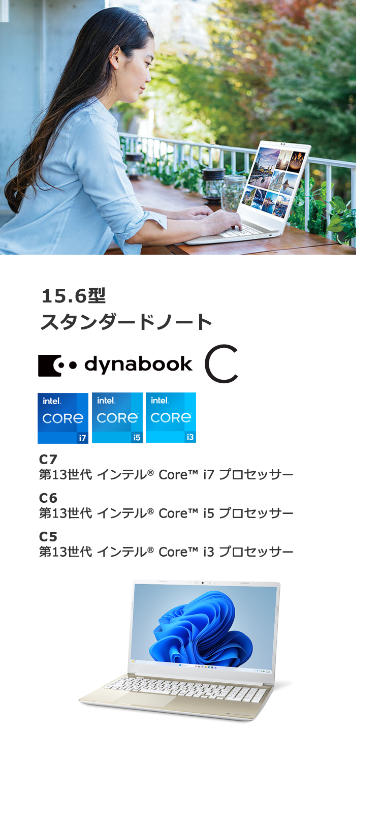 15.6型 スタンダードノート