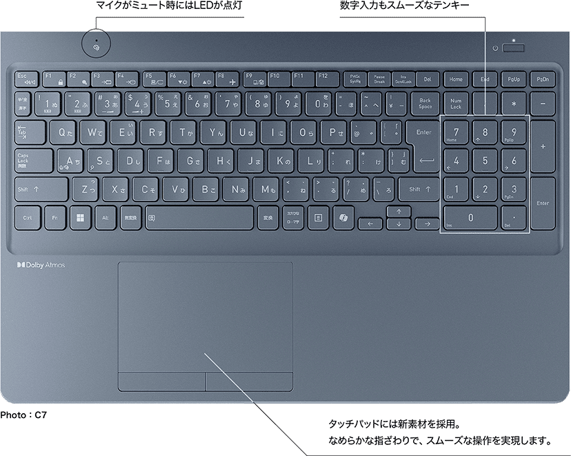 キーボードイメージ