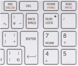 抗菌タイルキーボードイメージ